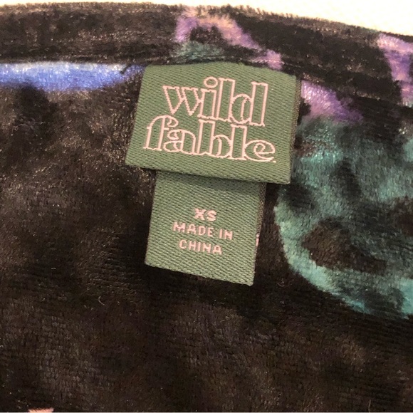 Wild Fable Floral Velvet Dress - Picture 6 of 7